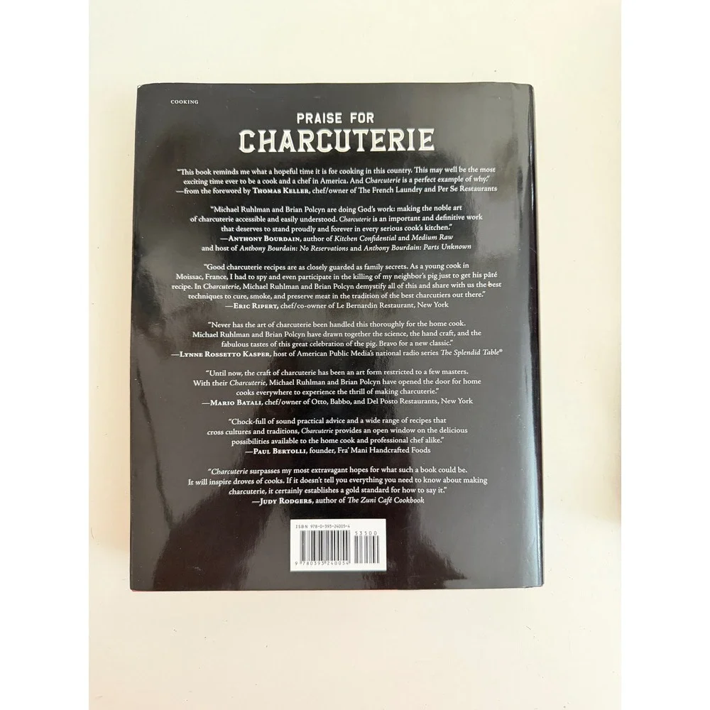 Charcuterie The Craft of Salting Smoking Curing Ruhlman Polcyn Hardcover Book